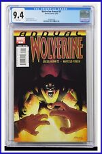 Wolverine Annual #1 CGC Graded 9.4 Marvel December 2007 White Pages Comic Book. picture