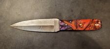 Baba Knives HANDMADE DAMASCUS Steel Dagger Hunting Knife Resin Handle- BS2344 picture