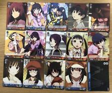 Monogatari Series Weiss Schwarz Bakemonogatari TD 15 Types Set Anime Goods picture