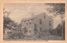 Old Merritt House Over 200 years old North Scituate Massachusetts Postcard picture