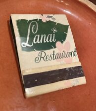 Vintage Lanai Restaurant Matchbook Beverly Hills Hotel picture