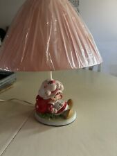 Vintage Strawberry Shortcake Porcelain Lamp 1981 A.G.C picture