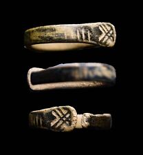 VERY RARE Ancient Near East Cunieformic Letters RING Artifact Antiquity 2000BC picture