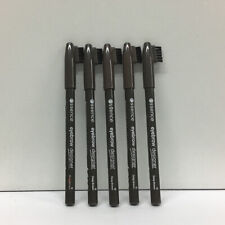 5X ESSENCE Eyebrow Designer Pencil Crayon With Brush #11 deep brown picture