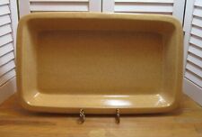 Blue Mountain Pottery 454 Canada Gold Brown Speckled Casserole Dish Rectangular picture