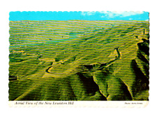 LEWISTON HILL LEWISTON IDAHO POSTCARD RPPC Vintage Aerial View #P3 picture