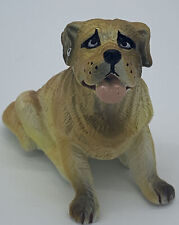 Vintage New-Ray Soft Rubber Mastiff Dog Toy Figure 3 inches Tall picture