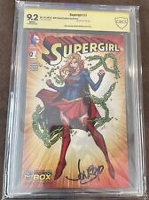 Supergirl #1 (DC 2015)- Jonboy Meyers Comic Con Box Variant- SIGNED CBCS 9.2 picture