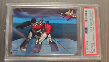 1985 Hasbro Transformers #80 Good Versus Evil - Optimus vs. Megatron PSA 10 picture