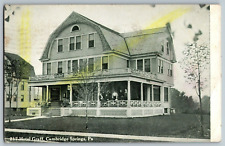 Cambridge Springs, Pennsylvania - Hotel Graff - Vintage Postcard - Posted picture