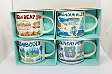 4 Starbucks Cam, PP, SR and SHV 14oz ''Been There Series'' Mugs New In Box picture