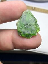 25 Crt / Natural Rough Chrome Diopside Big Size Rough Crystals For Jewellery picture