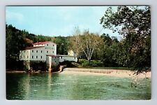 Athens OH-Ohio, Historic White's Mill, Waterfall View, Antique Vintage Postcard picture