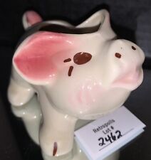 VTG Happy Pig Planter Ceramic Art Pottery MCM Small picture