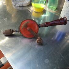 Vintage Millers Falls Hand Crank Egg Beater Drill Tool Made In MASSACHUSETTS,USA picture