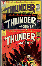 Thunder Agents # 6,11,12 (6.5) 1966 Tower Double-Sized 25c Silver-Age Wally Wood picture