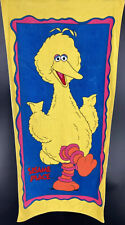 Vintage 1992 Sesame Place Jim Henson Big Bird Beach Towel, VGC  picture