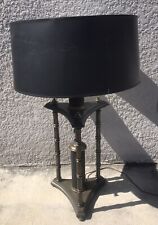 VINTAGE BAMBOO STYLE BRASS TABLE LAMP.CHAPMAN? picture
