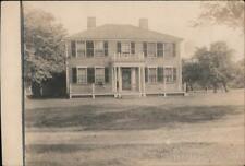 RPPC Plympton,MA A two-story house Plymouth County Massachusetts Kruxo Postcard picture