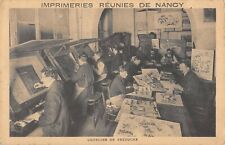 CPA 54 NANCY REUNITED PRINTS OF NANCY THE RETOUCHING WORKSHOP (cpa rare picture