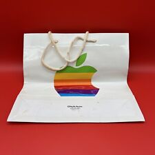 1990’s Apple Company Store Bag (1980’s Logo) - LOT OF TWO - RARE picture