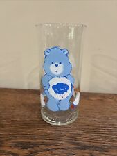 Vintage CARE BEARS Pizza Hut Promotional “GRUMPY BEAR” Libby Glass Tumbler 1983 picture