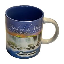 Vintage Multicolor Ceramic Maid of the Mist Niagara Falls Souvenir Coffee Mug picture