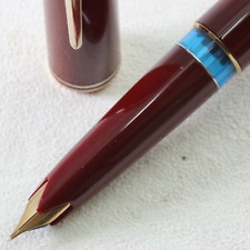 Montblanc No.22 1960s VTG Masterpiece 14C Fine Used in Japan Fountain Pen [023] picture