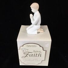 Grasslands Road Figurine- Boy Kneeling- Have Faith picture