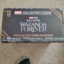 Black Panther Wakanda Forever Marvel Colector Corps picture