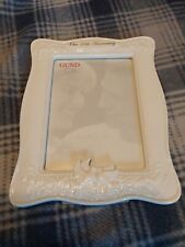 25th WEDDING ANNIVERSARY PHOTO PORCELAIN FRAME MADE BY GUND GIFTS H8 picture