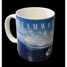 Vintage 1996 Successories Teamwork Coffee Cup Mug Winners Collection Sailing picture