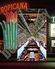 Tropicana Hotel Casino Las Vegas Ceiling Tiles Night Marque Collage 8x10 Photo picture