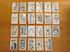 Oxo trade cards: Mystery Painting Pictures 1928 part-set 23 diff. inc. football picture