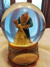 Disney Showcase Collection Beauty And The Beast Moonlight Waltz Snowglobe  picture