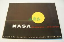 NASA Guide to Careers in Aero-Space Technology 20th Century Explorer 1965 Book picture