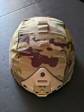 Gentex Mid-Cut ACH MICH Large L  Ballistic Helmet USA Norotos Shroud & OCP Cover picture