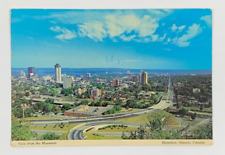 View from the Mountain Hamilton Ontario Canada Postcard Posted 1985 picture
