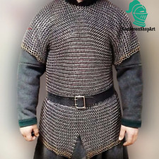 8 mm Flat Riveted With Flat Washer, Chain mail shirt ,haubergeon Chainmail picture