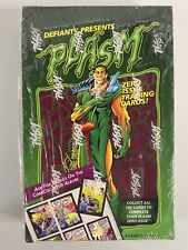VTG Defiant 1993 PLASM Zero Issue Trading Cards NEW NIB Sealed picture