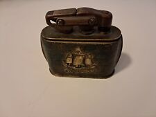 Karl Wieden 30's Embossed Sailing Ship Table Lighter--Rare picture