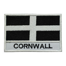 Cornwall County Flag Patch Iron On Patch Sew On Badge Embroidered Patch picture