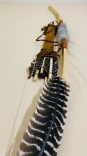 Native American Hickory Bow And Arrow  Made By Enrolled Member Of Cherokee 60” picture
