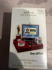 2009 Hallmark MAGIC Ornament World's Best Boss THE OFFICE Michael Scott picture