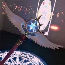 Glowing Card Captor Sakura Kinomoto Star Cane Magic Wand Cosplay Prop Gift 120cm picture