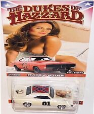 White '69 Dodge Charger Custom Hot Wheels The Dukes of Hazard Cathy Series w/RR* picture