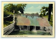 c1930's A Good Swimming Place In Norwood Ontario Canada Posted Vintage Postcard picture