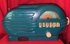 Crosley CR-3 Collector's Edition AM/FM Radio Cassette Player Blue Green picture