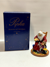 Vintage Pipka Santa's Spotted Grey Limited Ed 3005/3600 Memories of Christmas picture