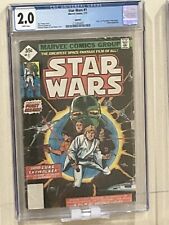 STAR WARS #1 CGC 2 (1977) 1st printing - Marvel 7/77 picture